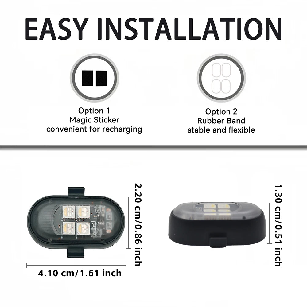 Easy installation options and compact pod dimensions
