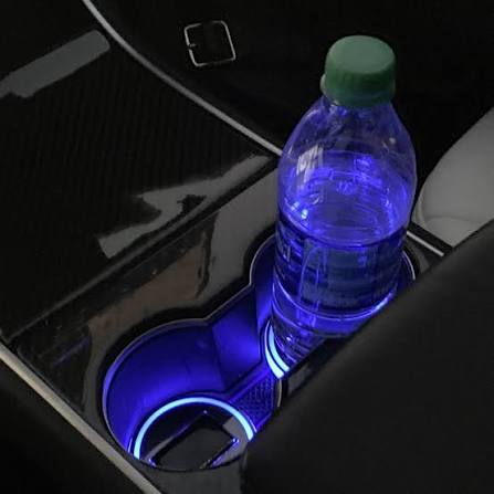 LED Cup Holder Coasters — 2 Pack